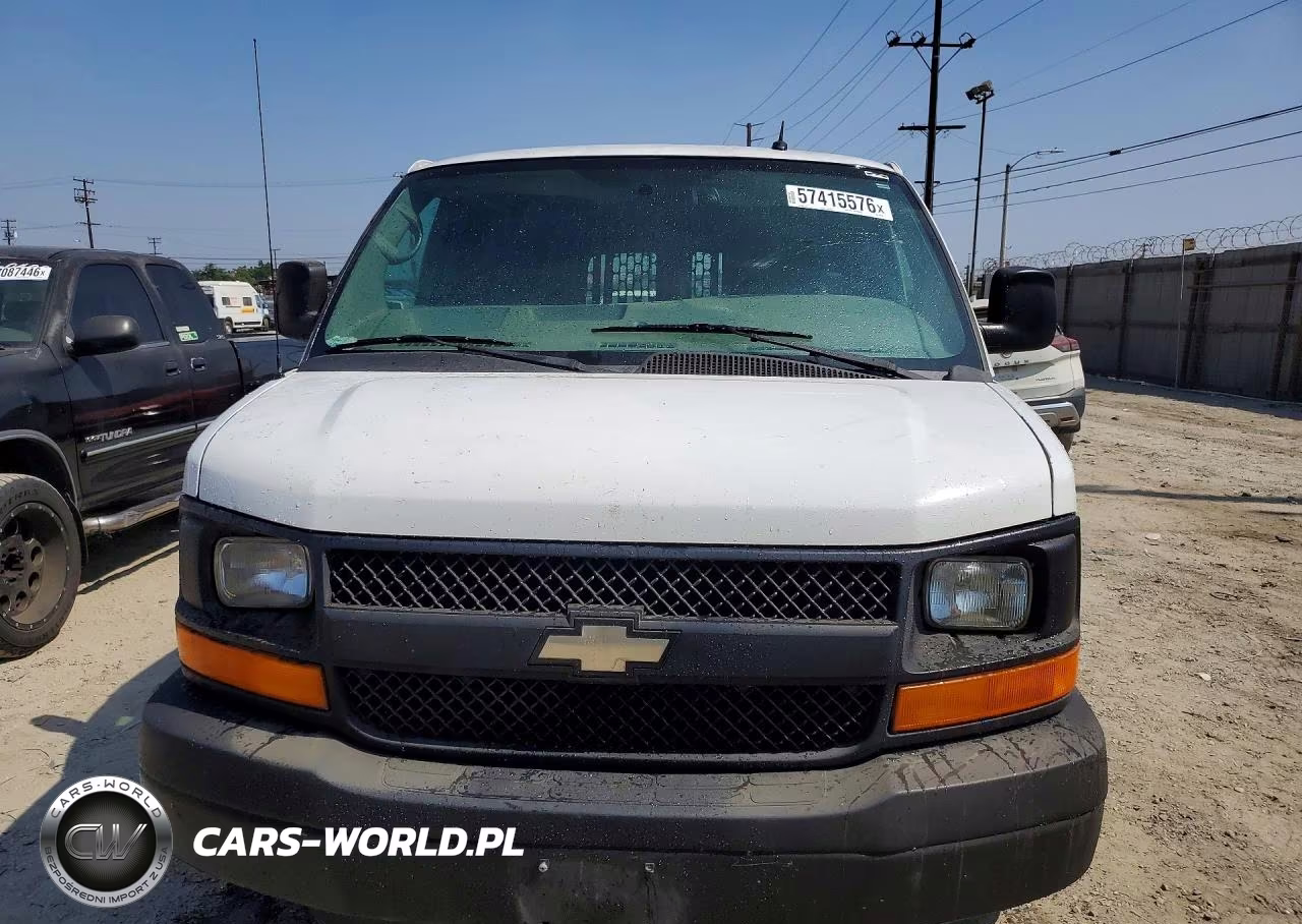 2013 Chevrolet Express 1500 Cargo Delivery Van VIN:1GCSGAFX9D1120216 - 5