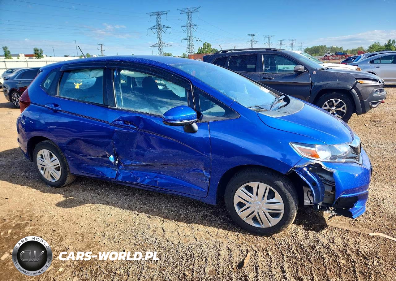 2019 Honda Fit Lx VIN:3HGGK5H45KM742960 - 4
