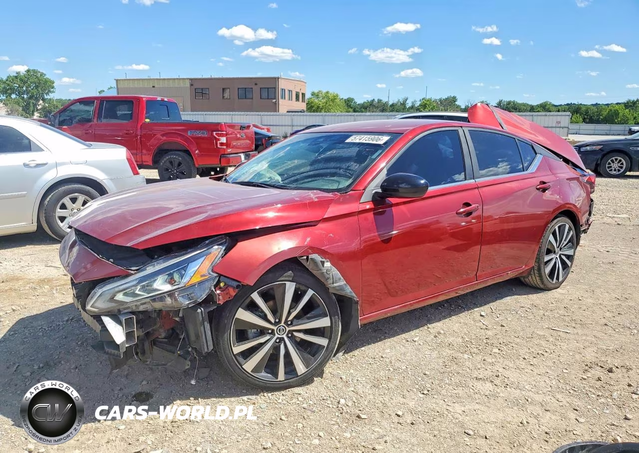 2022 Nissan Altima Sr VIN:1N4BL4CV0NN422316 - 1