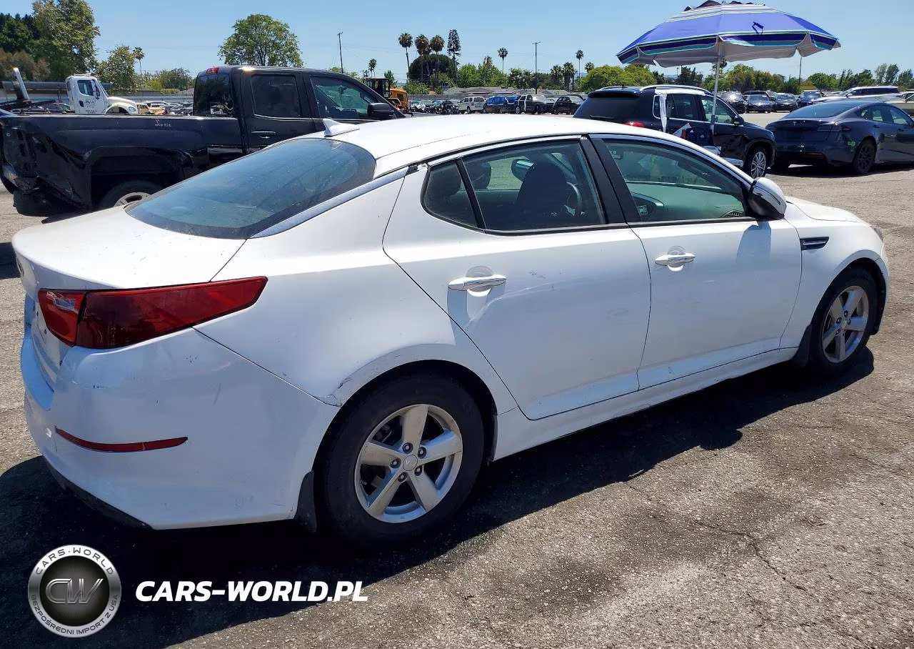 2015 Kia Optima Lx VIN:5XXGM4A78FG491916 - 3