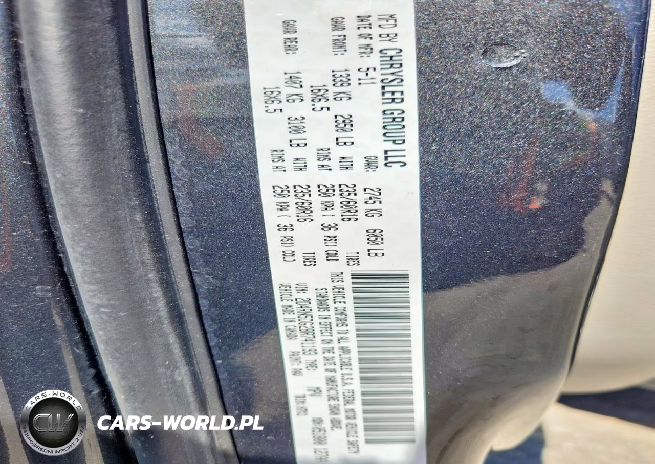 2011 Dodge Grand Caravan Crew VIN:2D4RN5DG2BR741193 - 14