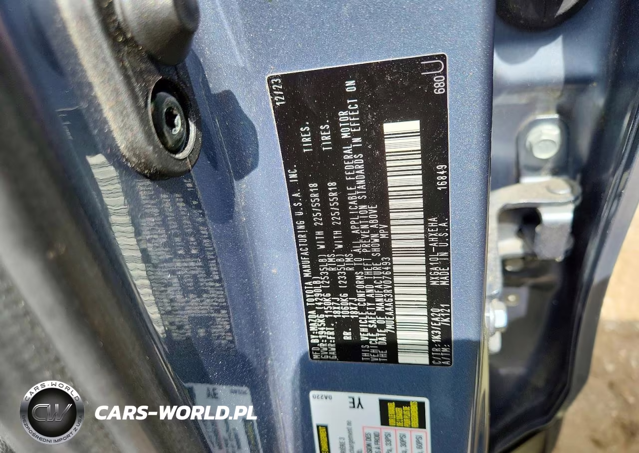 2024 Toyota Corolla Cross Xle VIN:7MUEAAAG3RV076493 - 12