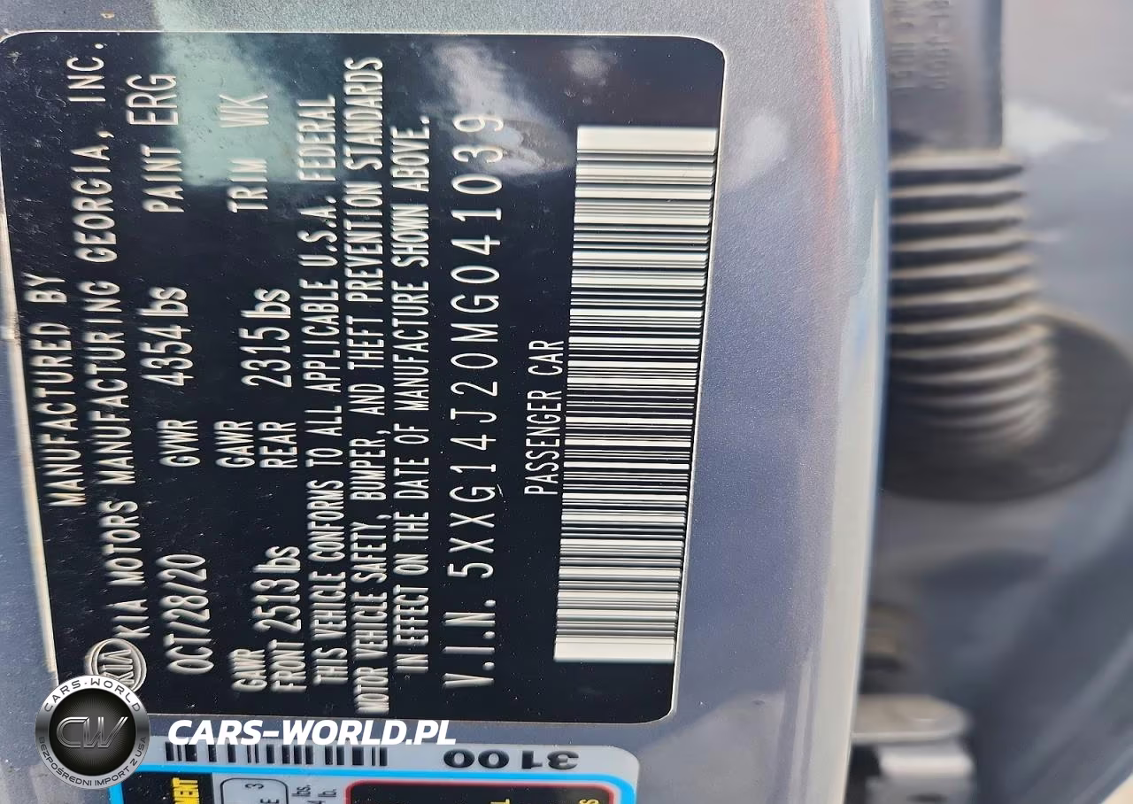 2021 Kia K5 Lxs VIN:5XXG14J20MG041039 - 12