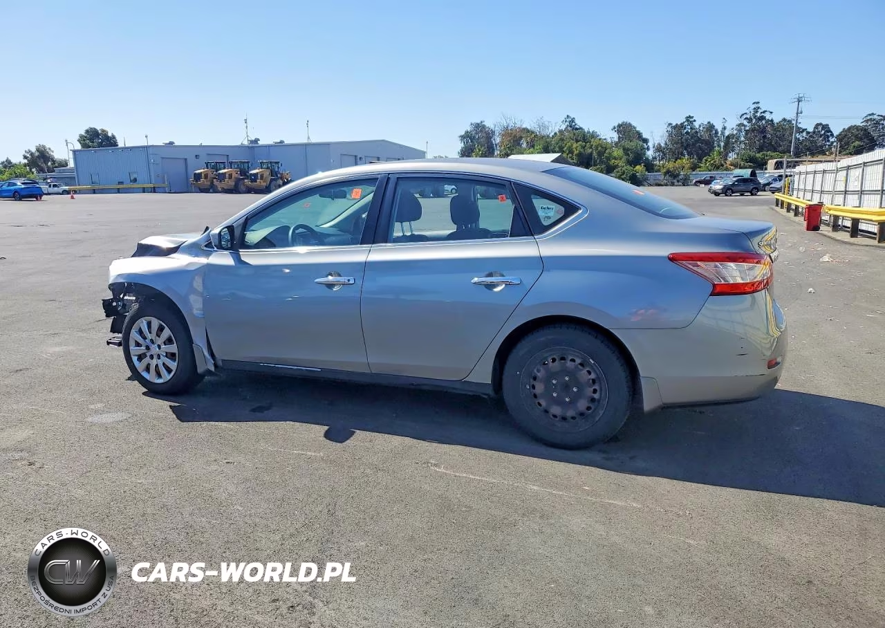 2014 Nissan Sentra S VIN:3N1AB7AP1EL692009 - 2