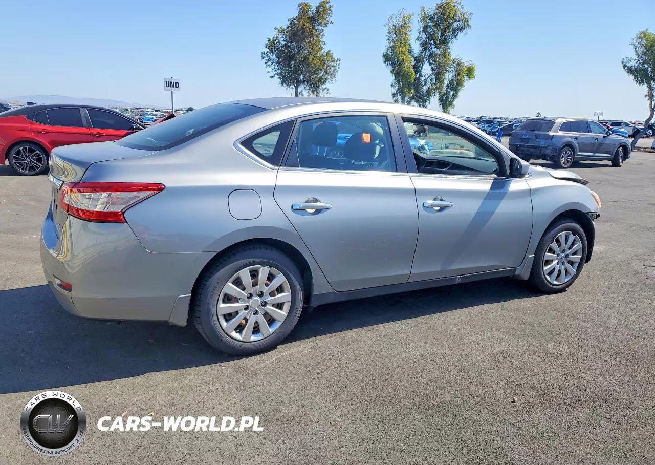 2014 Nissan Sentra S VIN:3N1AB7AP1EL692009 - 3