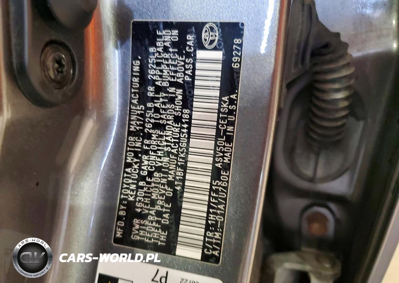 2016 Toyota Camry Se VIN:4T1BF1FK5GU544188 - 12
