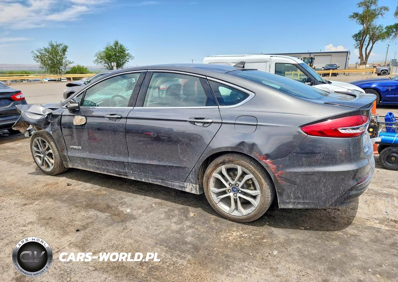 2019 Ford Fusion Titanium VIN:3FA6P0RU9KR185539 - 2
