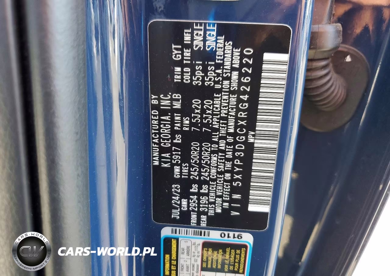2024 Kia Telluride Ex VIN:5XYP3DGCXRG426220 - 14