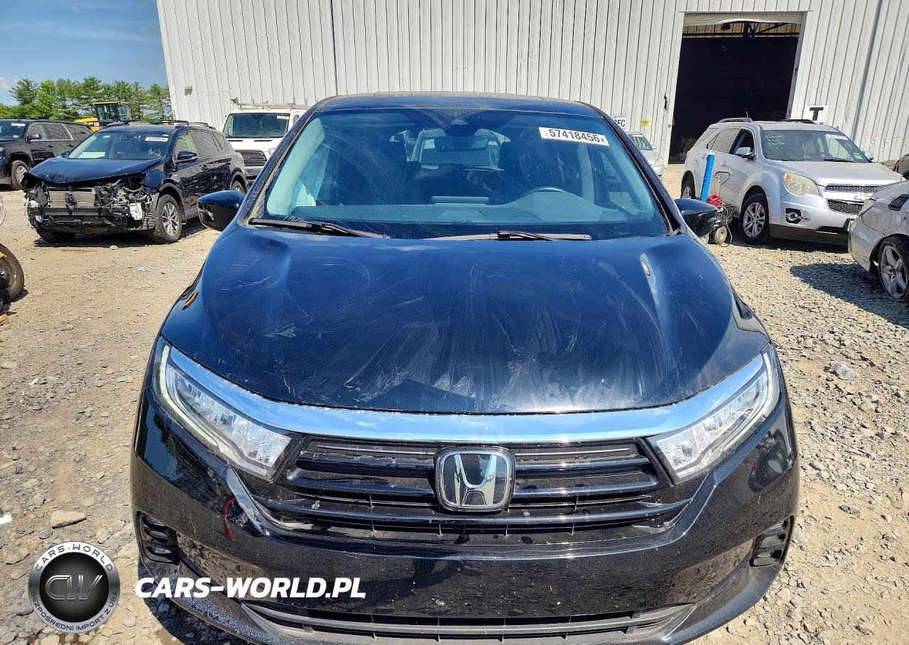 2023 Honda Odyssey Touring VIN:5FNRL6H83PB060507 - 5