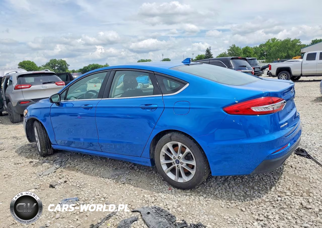 2020 Ford Fusion Se VIN:3FA6P0HD3LR159134 - 2