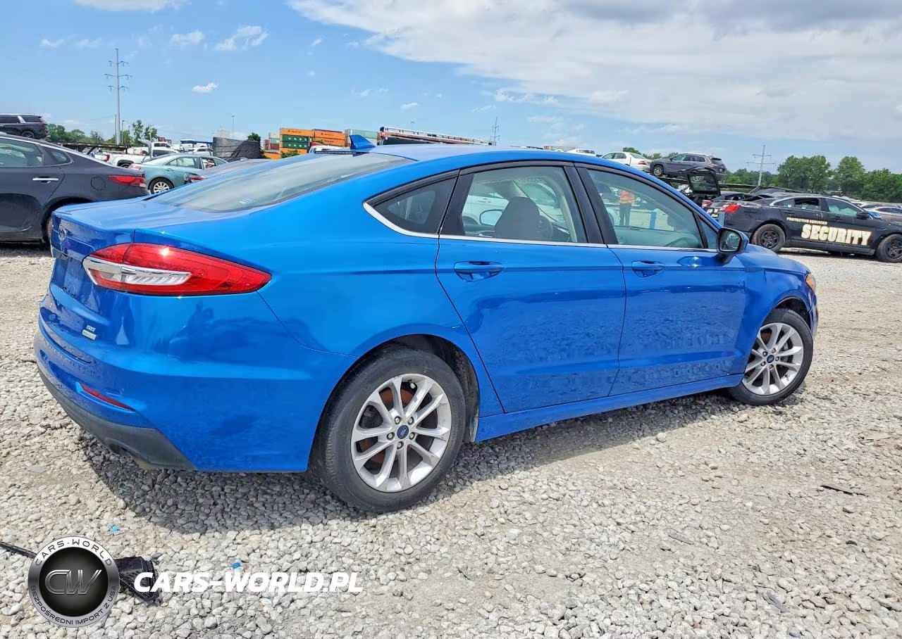 2020 Ford Fusion Se VIN:3FA6P0HD3LR159134 - 3