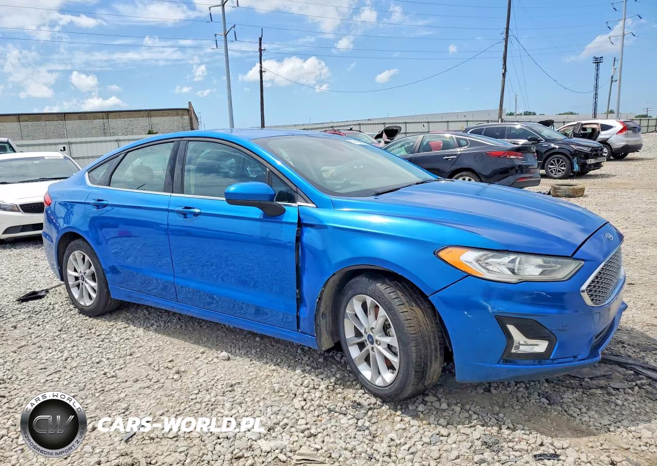 2020 Ford Fusion Se VIN:3FA6P0HD3LR159134 - 4
