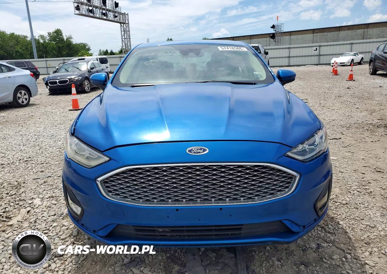 2020 Ford Fusion Se VIN:3FA6P0HD3LR159134 - 5