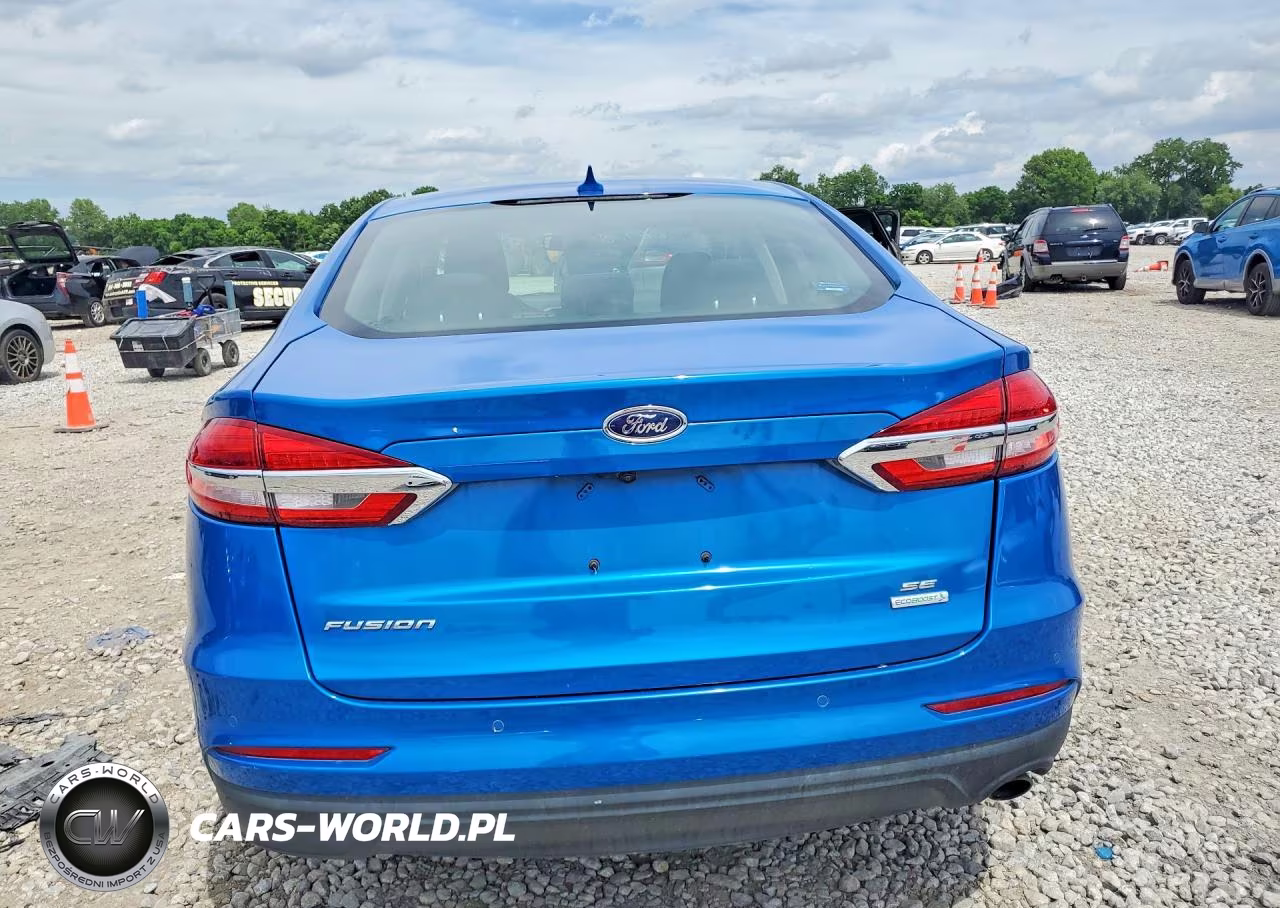 2020 Ford Fusion Se VIN:3FA6P0HD3LR159134 - 6