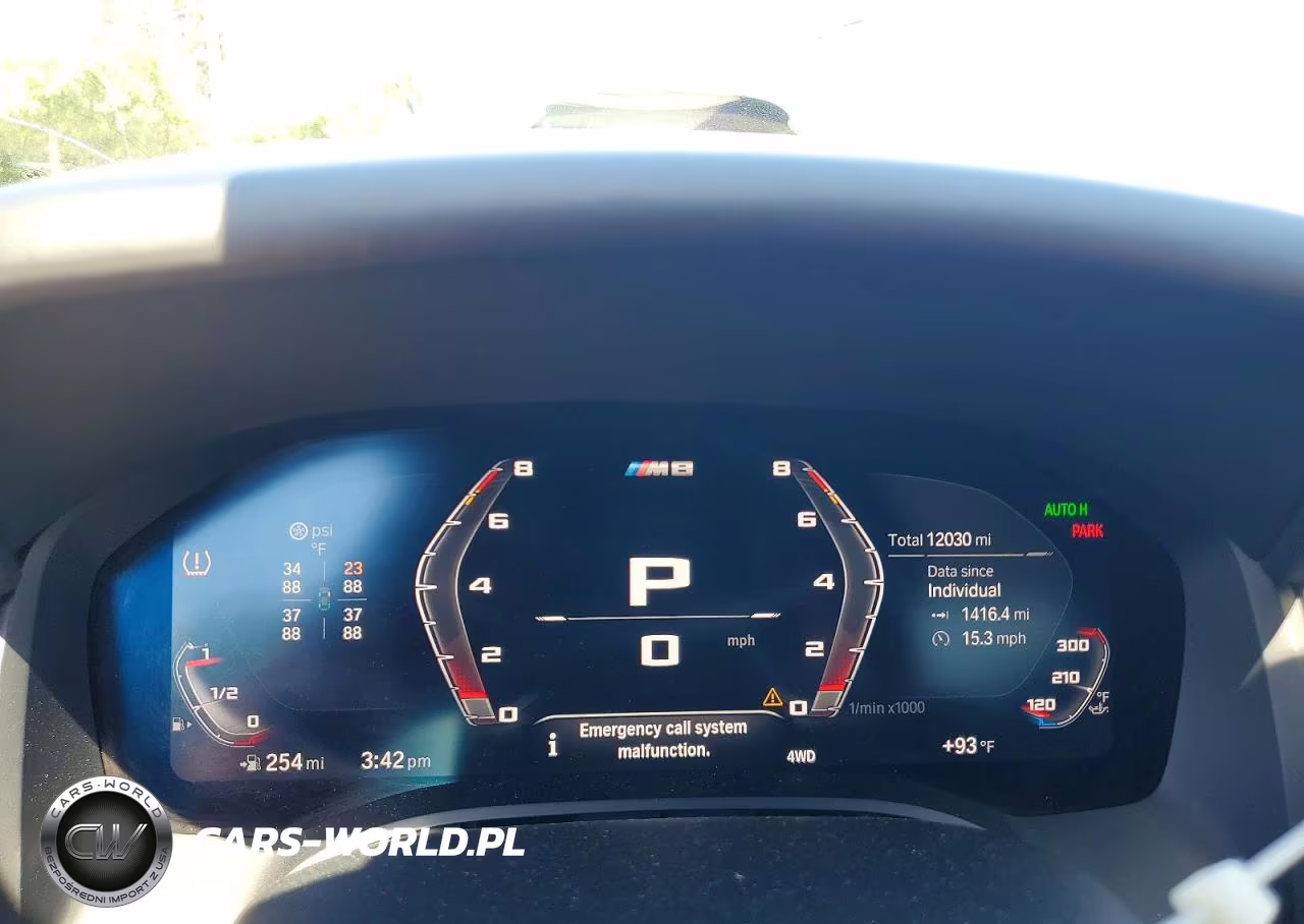2022 BMW M8 VIN:WBSAE0C0XNCH45244 - 9