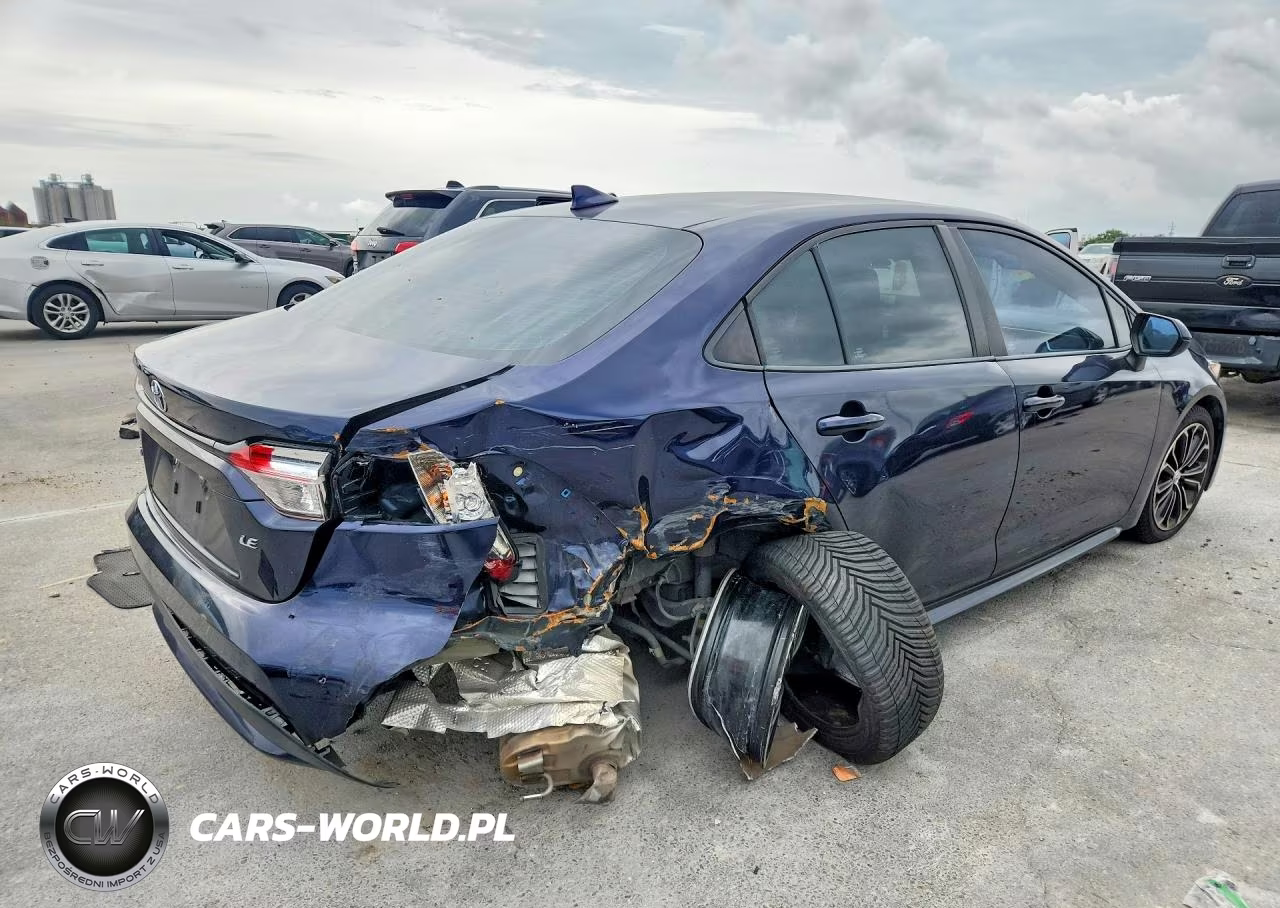 2021 Toyota Corolla Le VIN:5YFEPMAE0MP267797 - 3