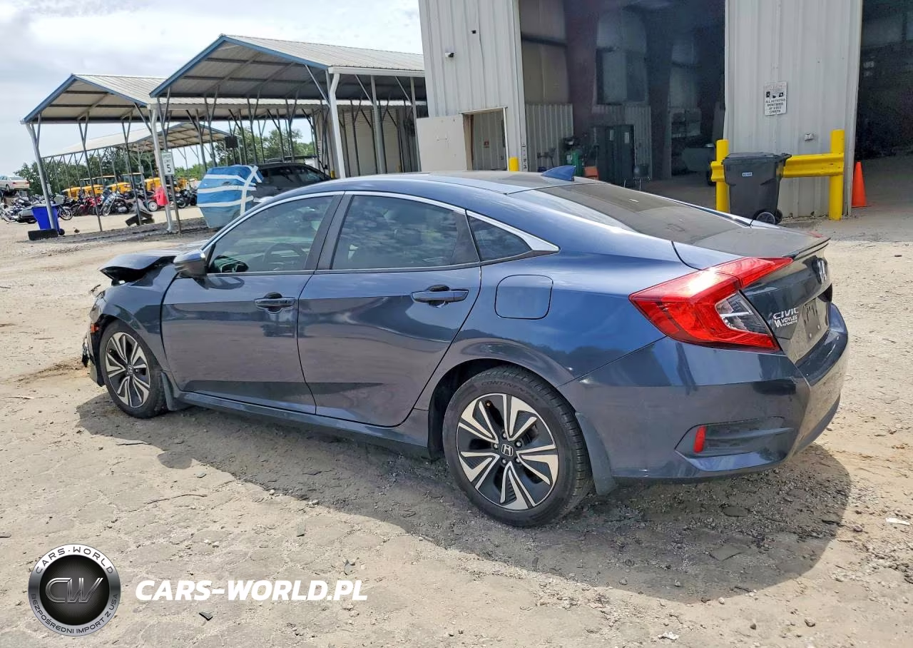 2018 Honda Civic Ex VIN:JHMFC1F35JX032295 - 2