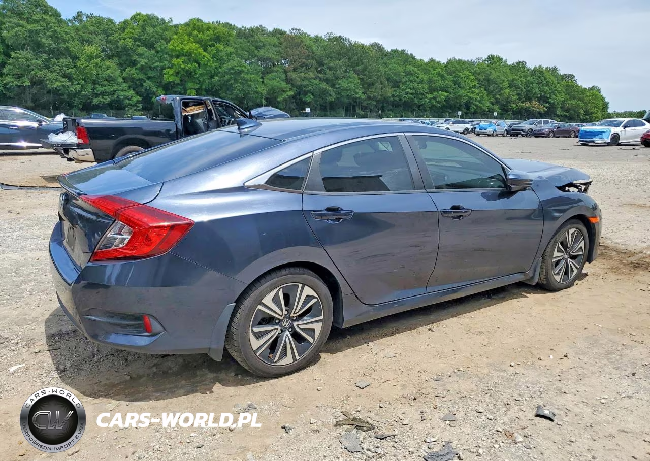 2018 Honda Civic Ex VIN:JHMFC1F35JX032295 - 3