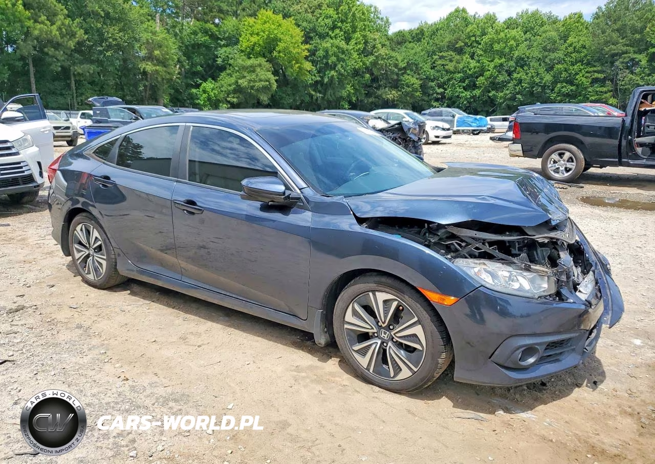 2018 Honda Civic Ex VIN:JHMFC1F35JX032295 - 4