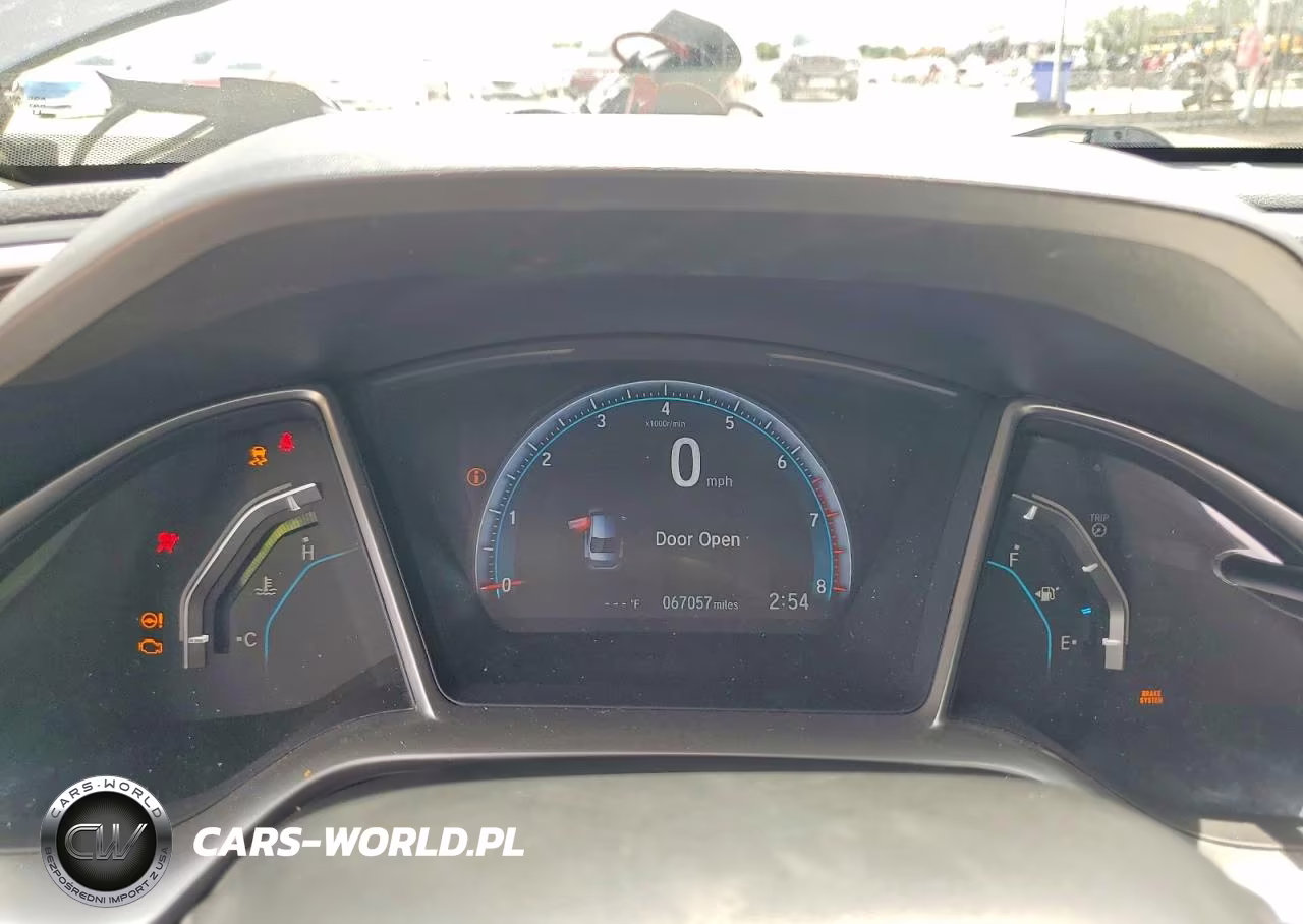 2018 Honda Civic Ex VIN:JHMFC1F35JX032295 - 9