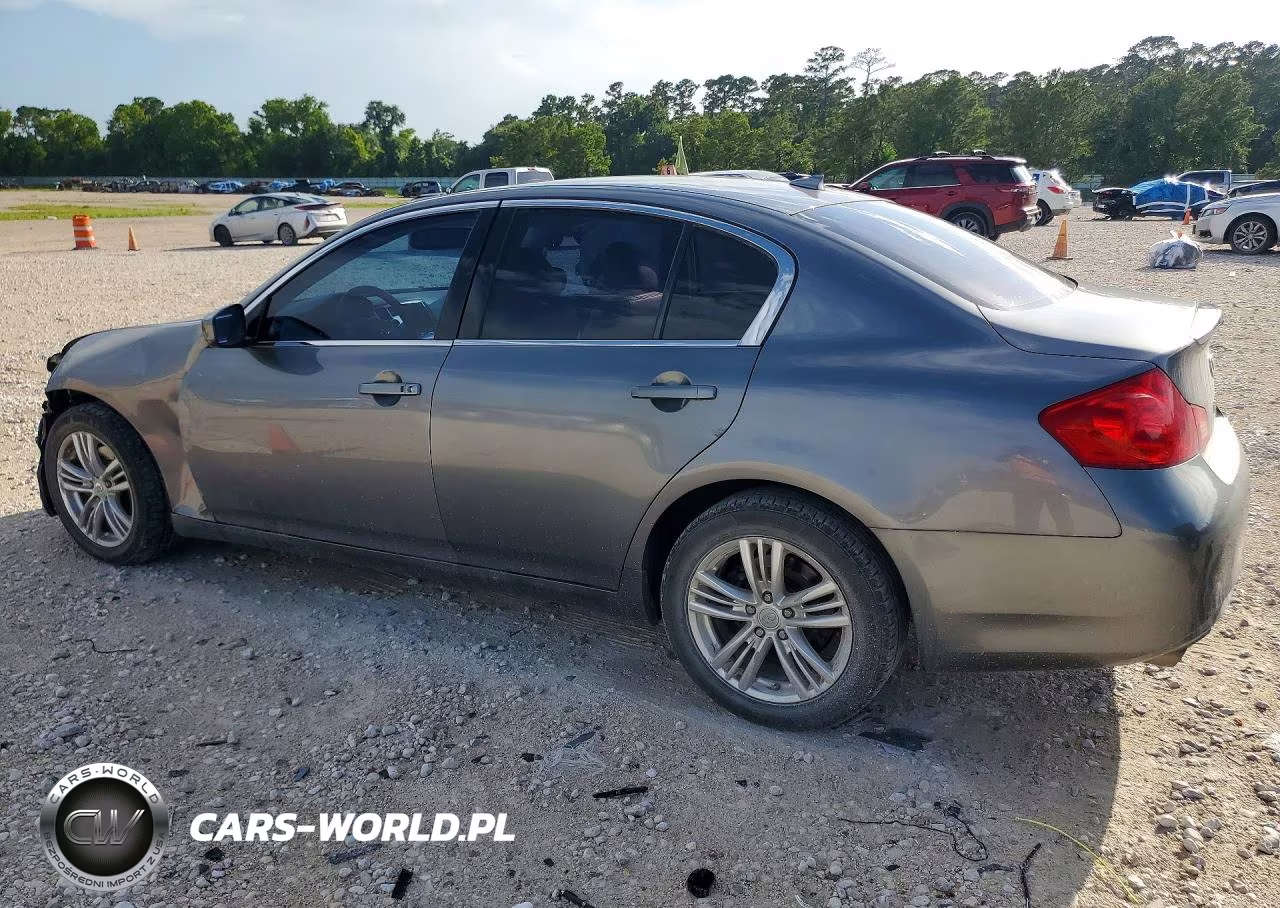 2011 Infiniti G25 Sedan X VIN:JN1DV6ARXBM652738 - 2