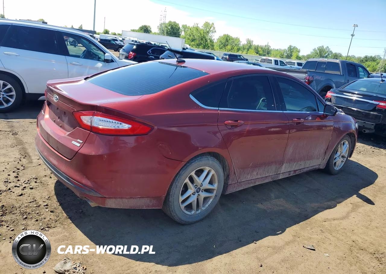 2014 Ford Fusion Se VIN:3FA6P0HD0ER145954 - 3