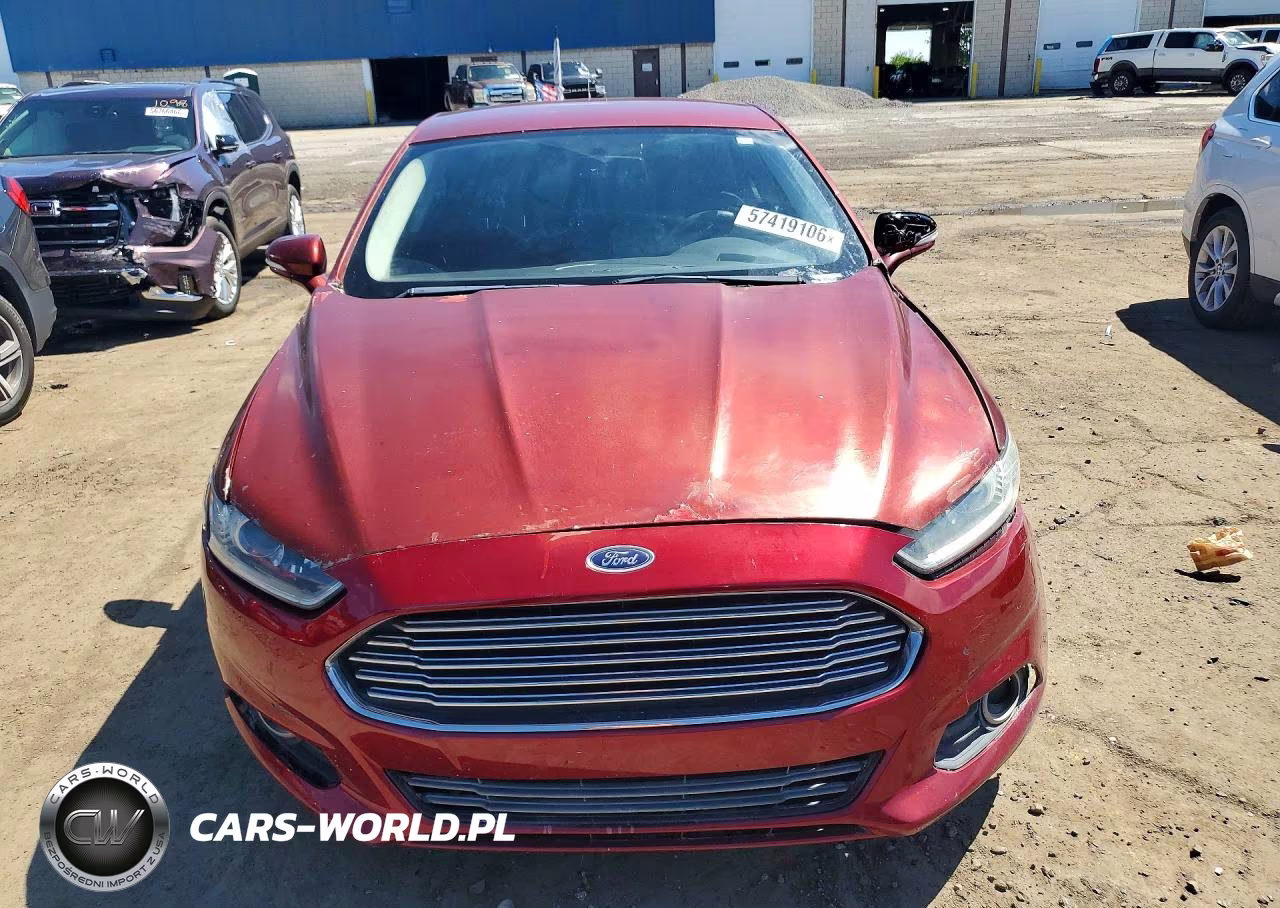 2014 Ford Fusion Se VIN:3FA6P0HD0ER145954 - 5