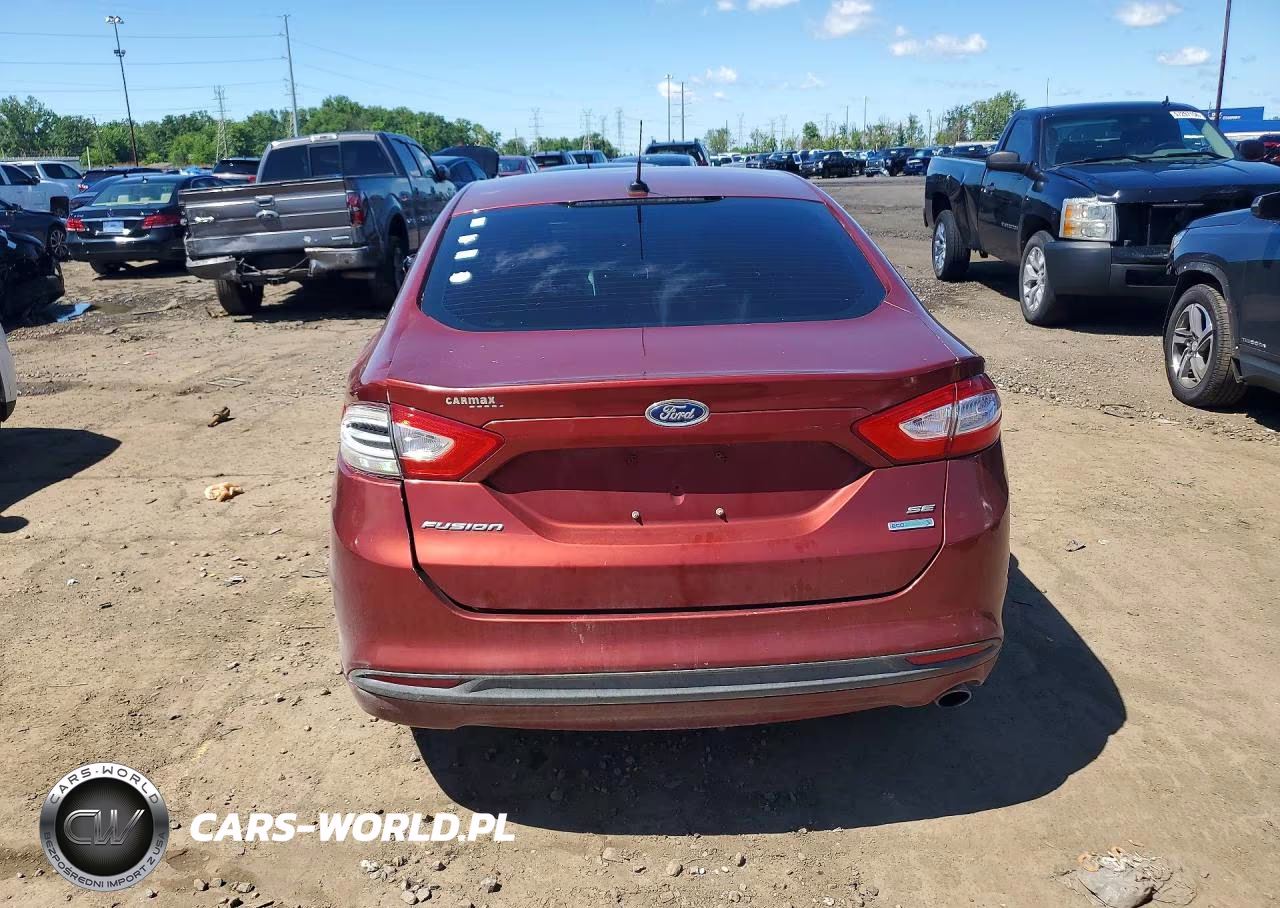 2014 Ford Fusion Se VIN:3FA6P0HD0ER145954 - 6
