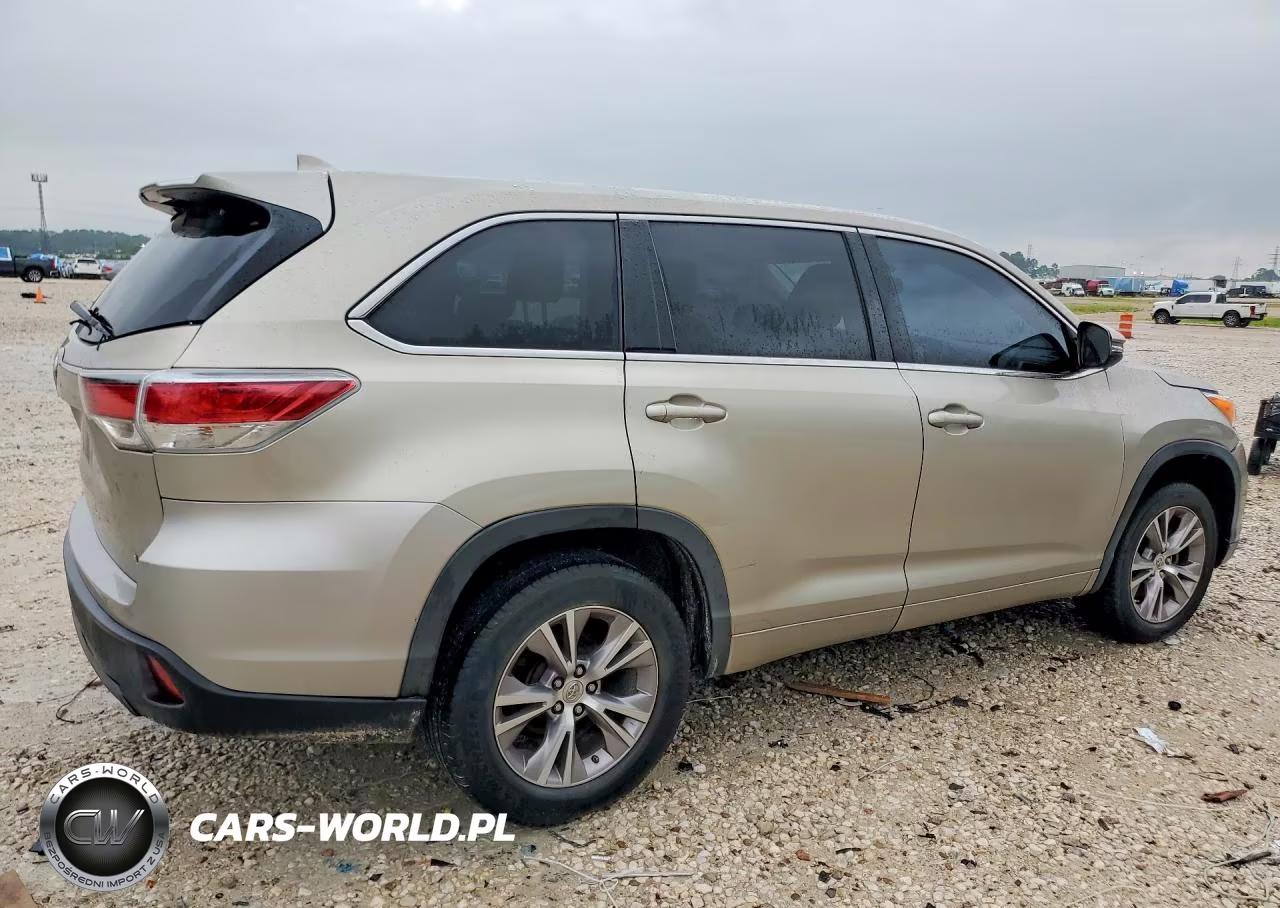 2014 Toyota Highlander Le Plus VIN:5TDZKRFH2ES004848 - 3