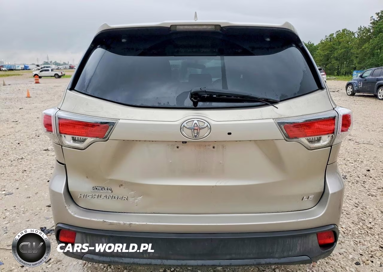 2014 Toyota Highlander Le Plus VIN:5TDZKRFH2ES004848 - 6