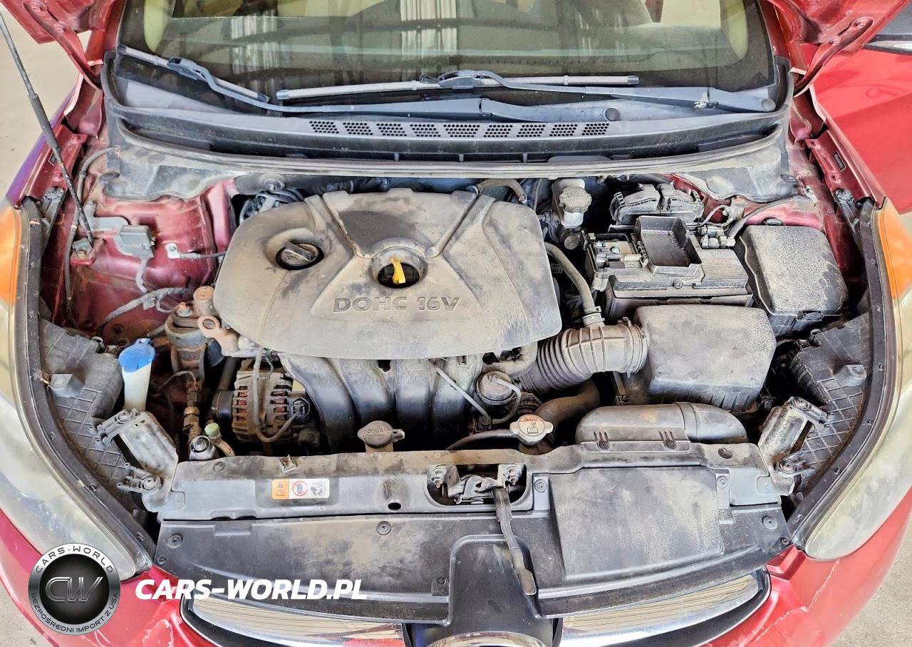 2013 Hyundai Elantra Gls VIN:5NPDH4AE9DH194855 - 11
