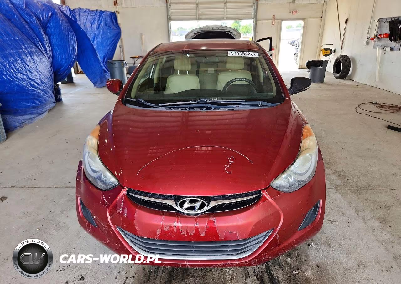 2013 Hyundai Elantra Gls VIN:5NPDH4AE9DH194855 - 5