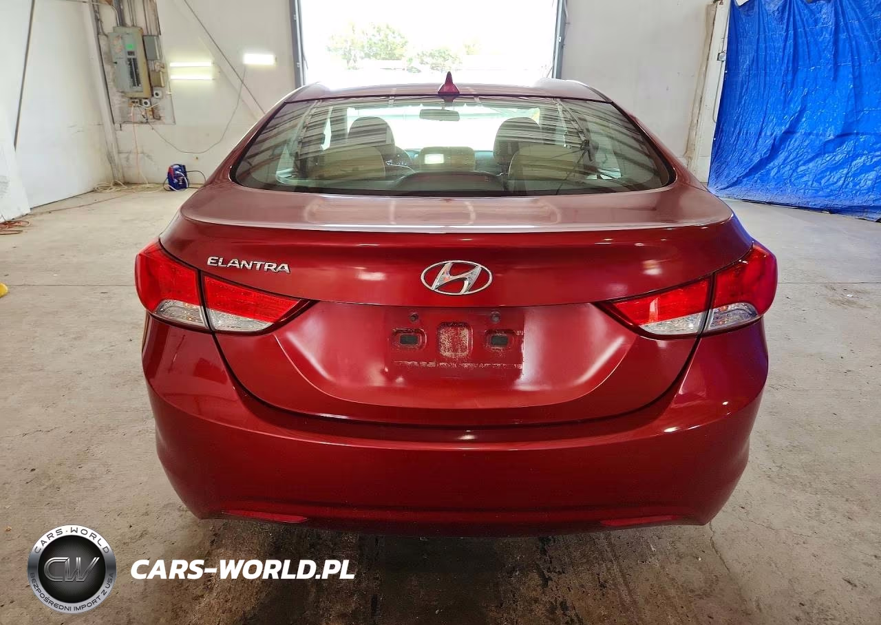2013 Hyundai Elantra Gls VIN:5NPDH4AE9DH194855 - 6
