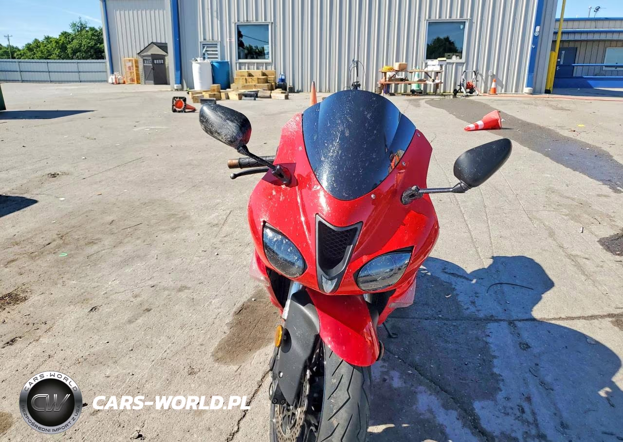 2007 Kawasaki Zx600 P VIN:JKAZX4P157A018291 - 2