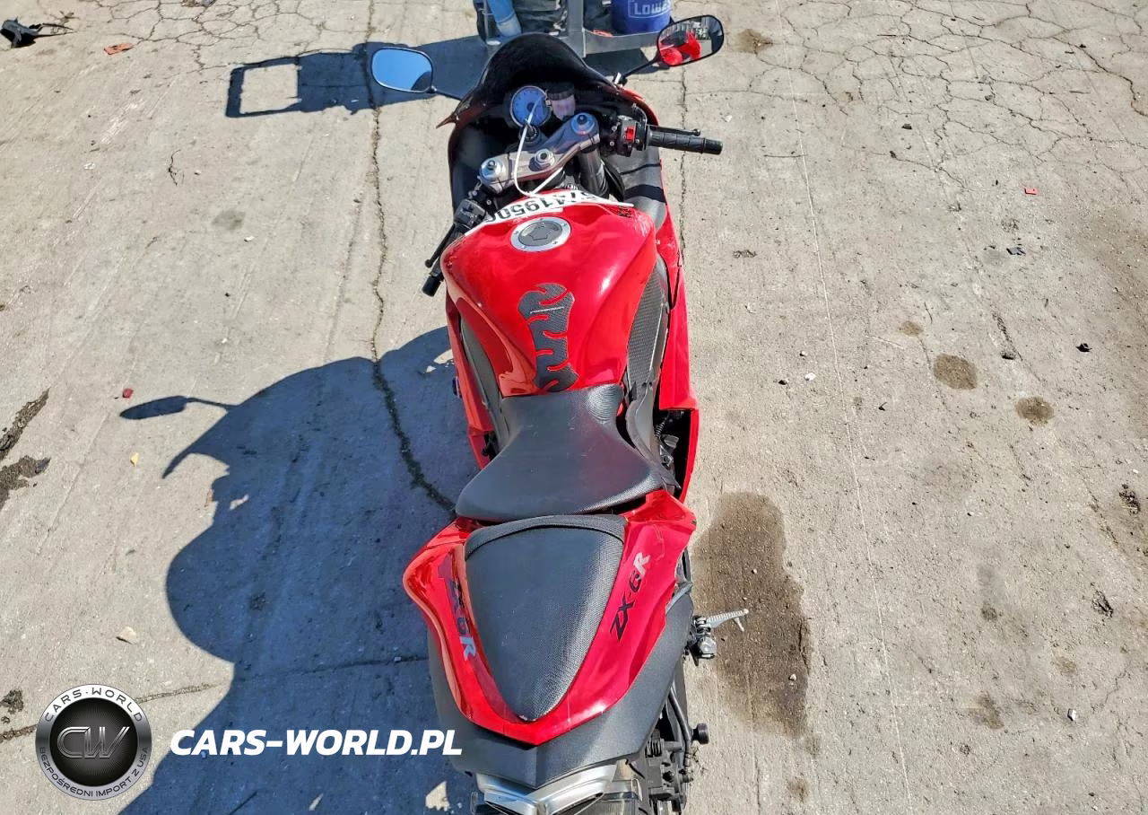 2007 Kawasaki Zx600 P VIN:JKAZX4P157A018291 - 6