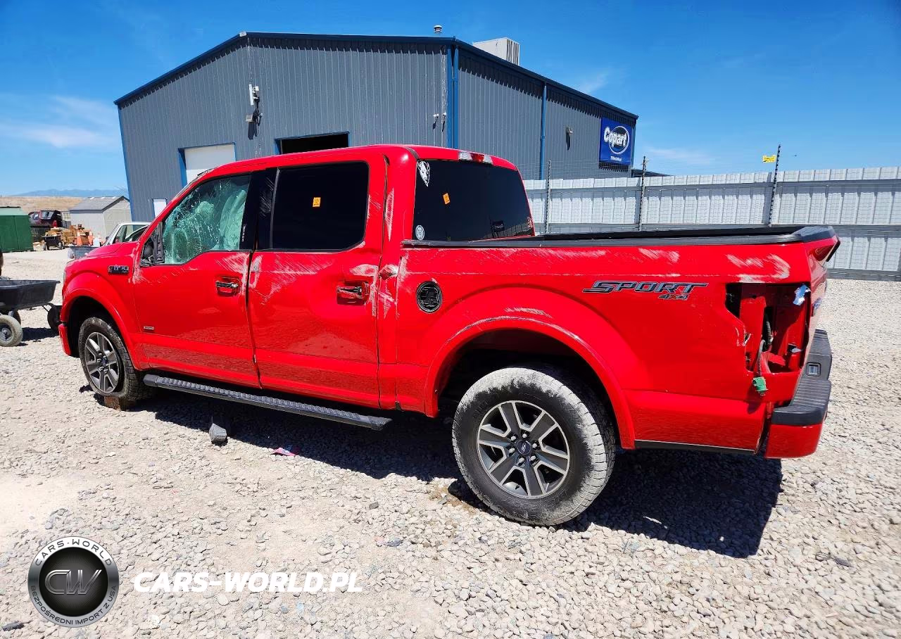 2015 Ford F150 Supercrew VIN:1FTEW1EP2FKD58178 - 2
