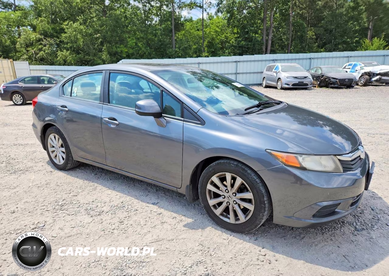 2012 Honda Civic Ex VIN:19XFB2F89CE067396 - 4