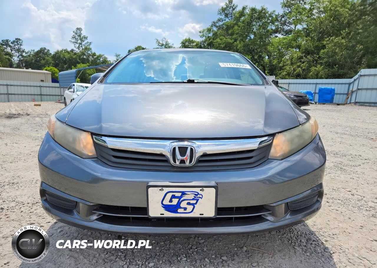 2012 Honda Civic Ex VIN:19XFB2F89CE067396 - 5