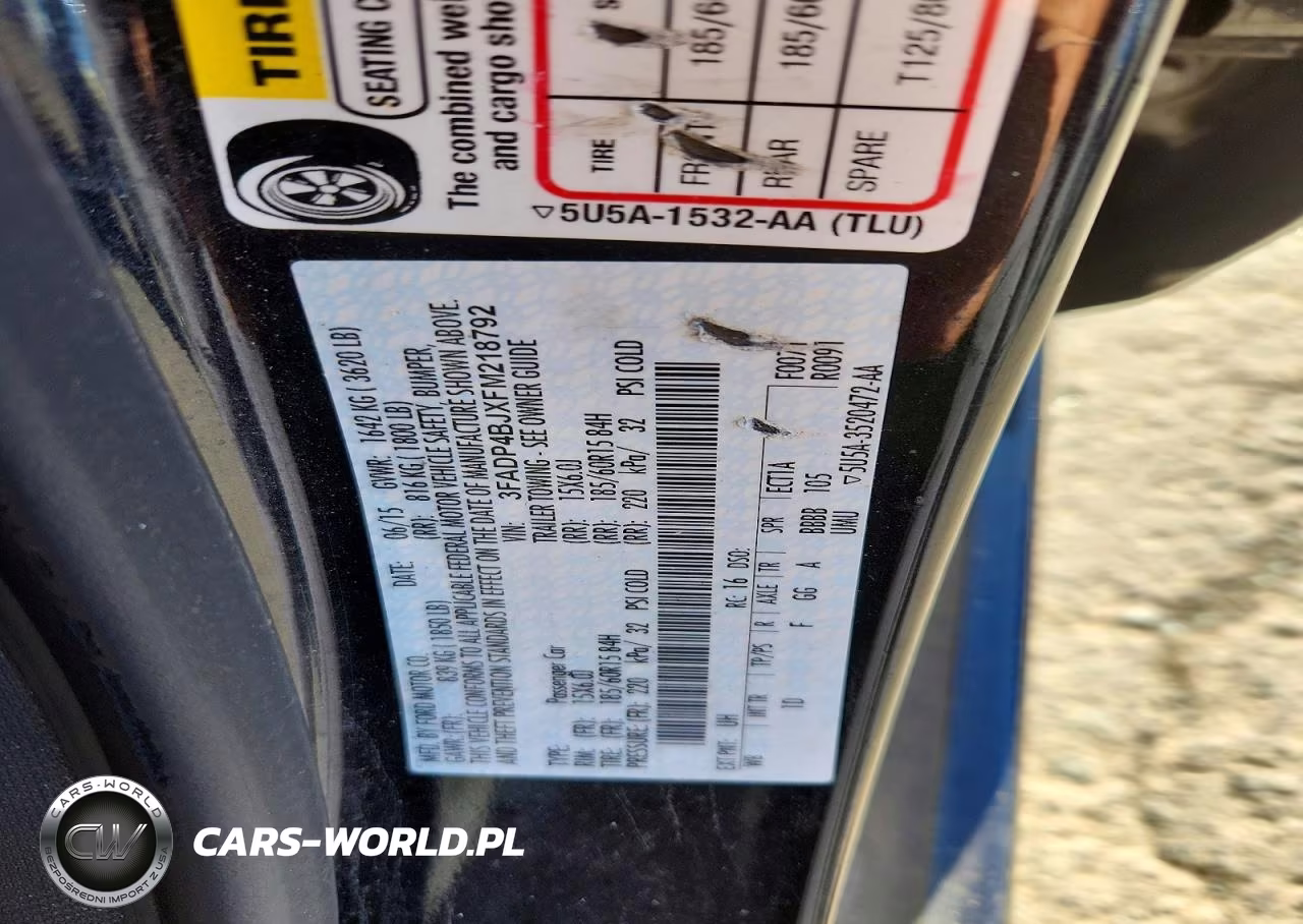 2015 Ford Fiesta Se VIN:3FADP4BJXFM218792 - 12