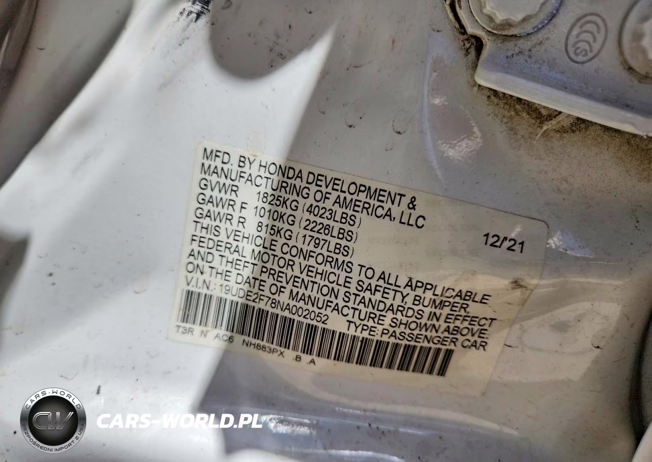 2022 Acura Ilx Premium VIN:19UDE2F78NA002052 - 12