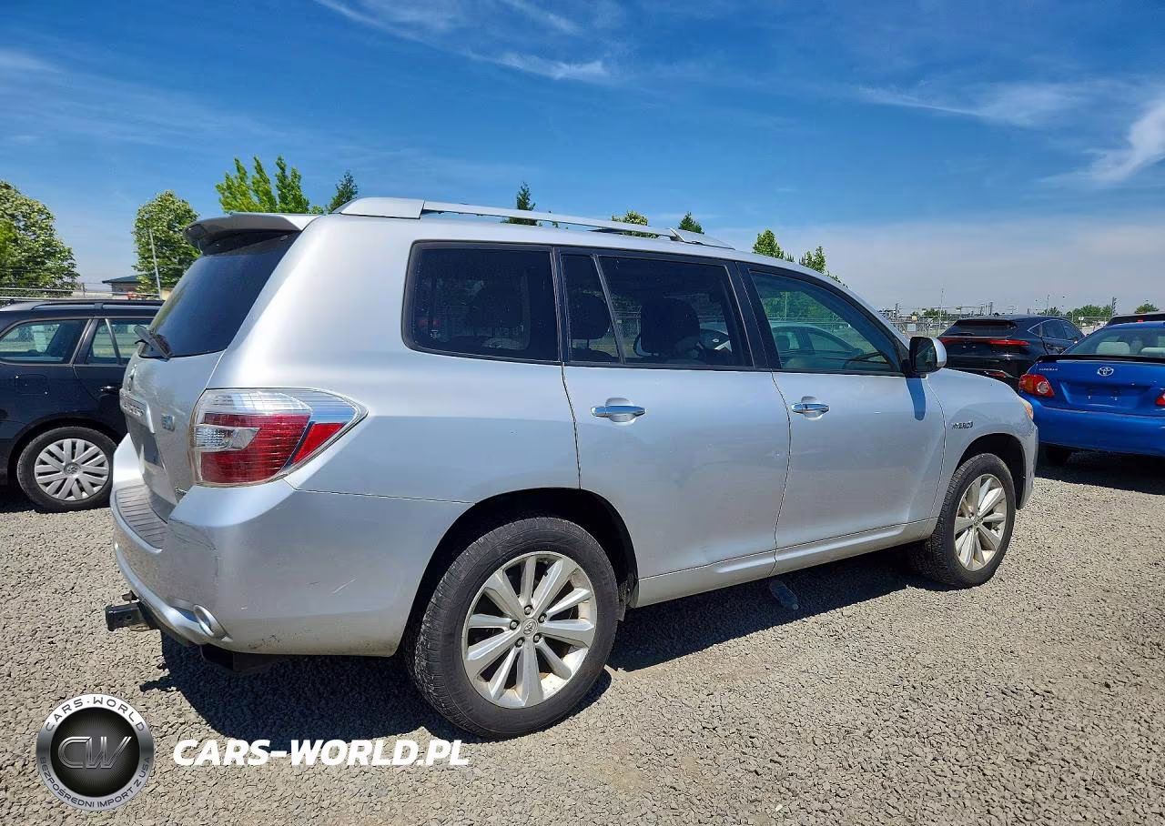 2008 Toyota Highlander Hybrid Limited VIN:JTEEW44A482013618 - 3
