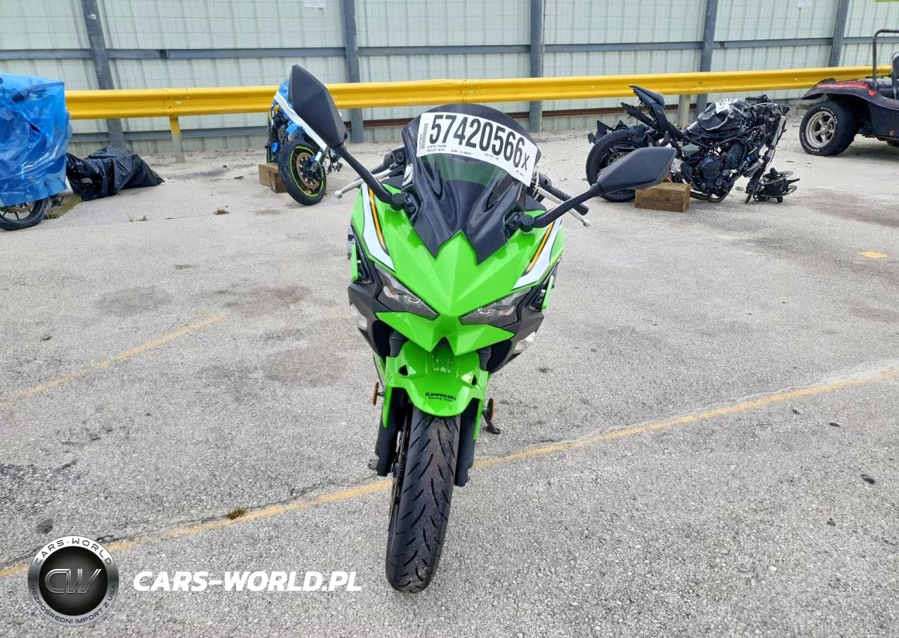 2025 Kawasaki Ex500 H VIN:ML5EXGH15SDA54653 - 2