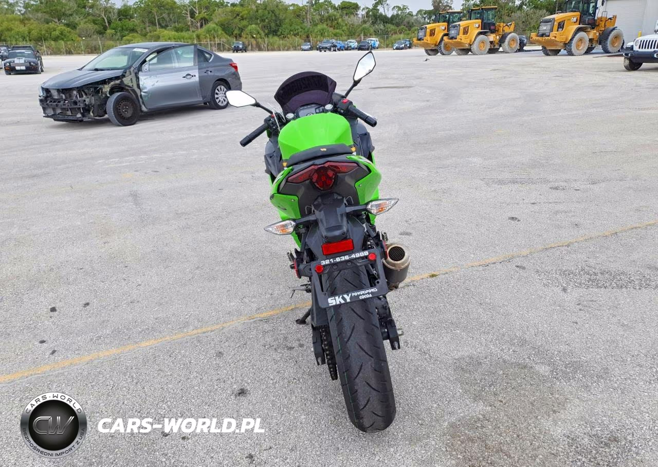 2025 Kawasaki Ex500 H VIN:ML5EXGH15SDA54653 - 4