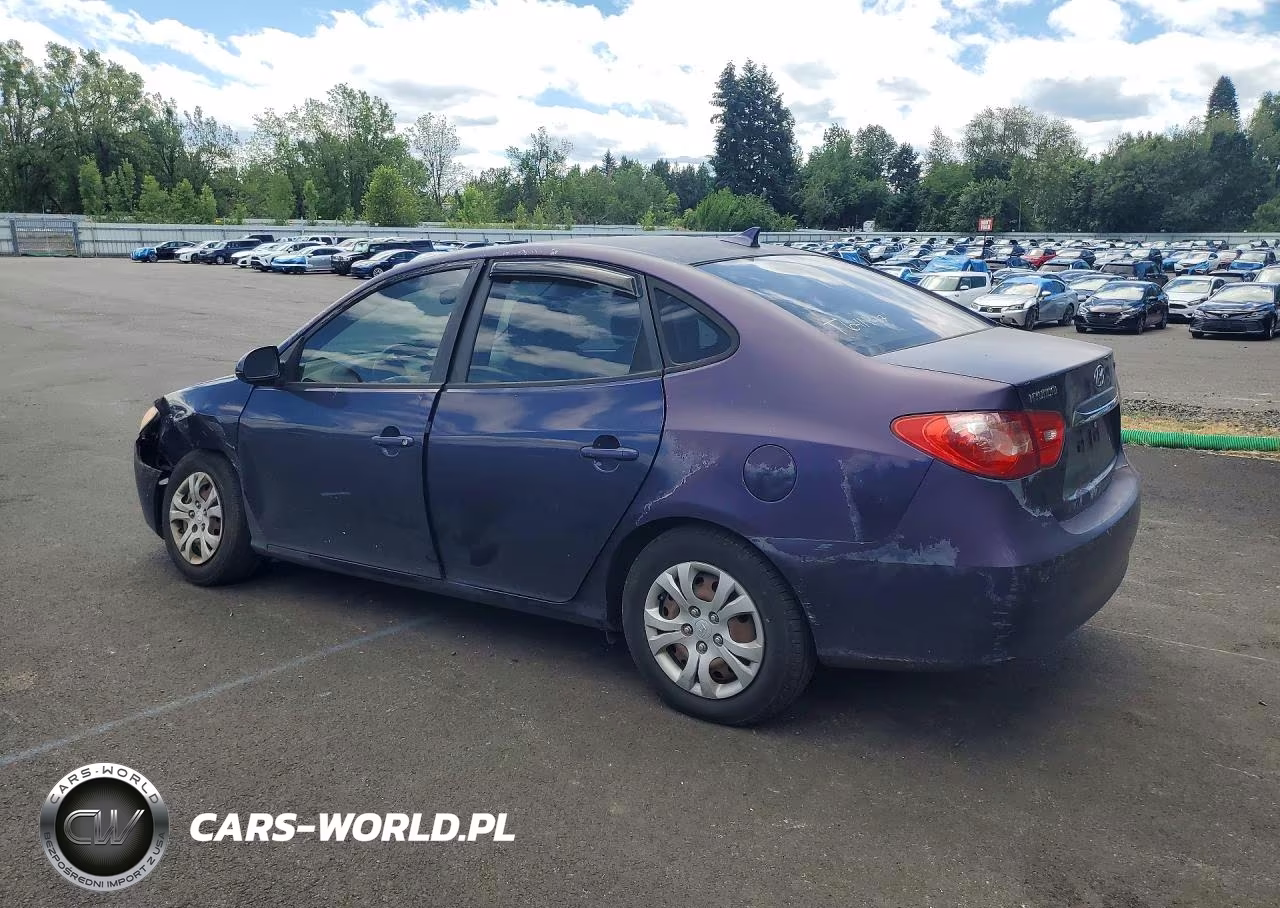 2010 Hyundai Elantra Gls VIN:KMHDU4AD7AU990701 - 2
