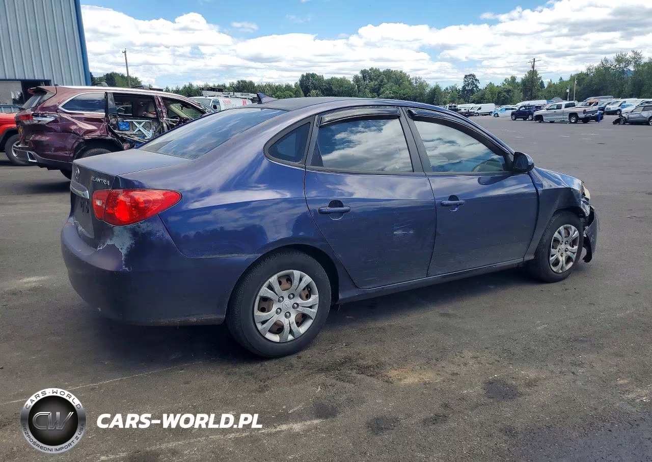 2010 Hyundai Elantra Gls VIN:KMHDU4AD7AU990701 - 3