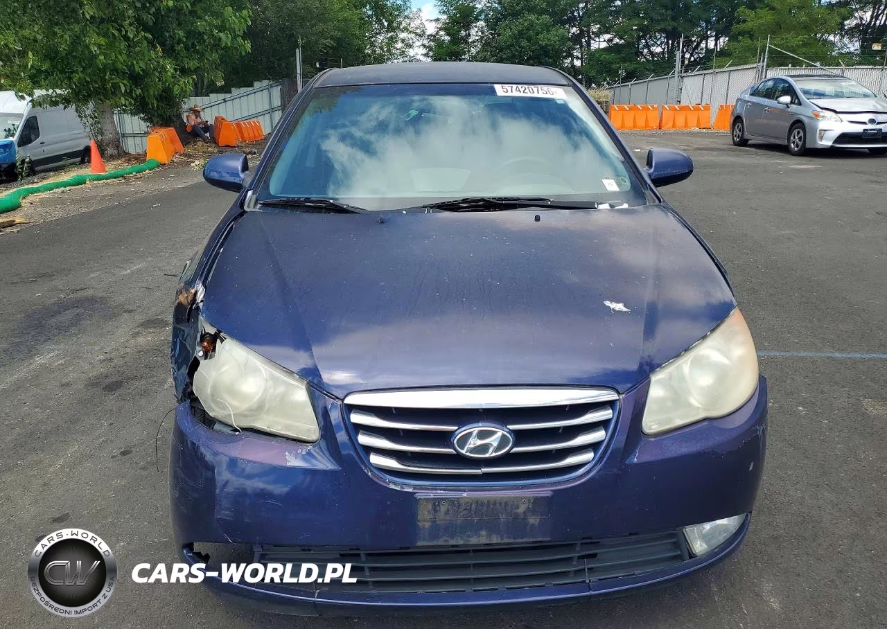 2010 Hyundai Elantra Gls VIN:KMHDU4AD7AU990701 - 5