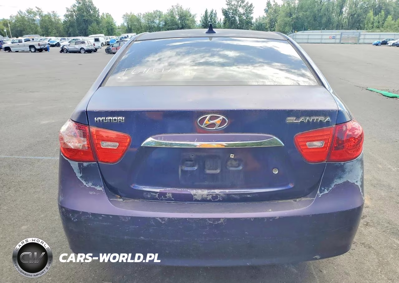 2010 Hyundai Elantra Gls VIN:KMHDU4AD7AU990701 - 6