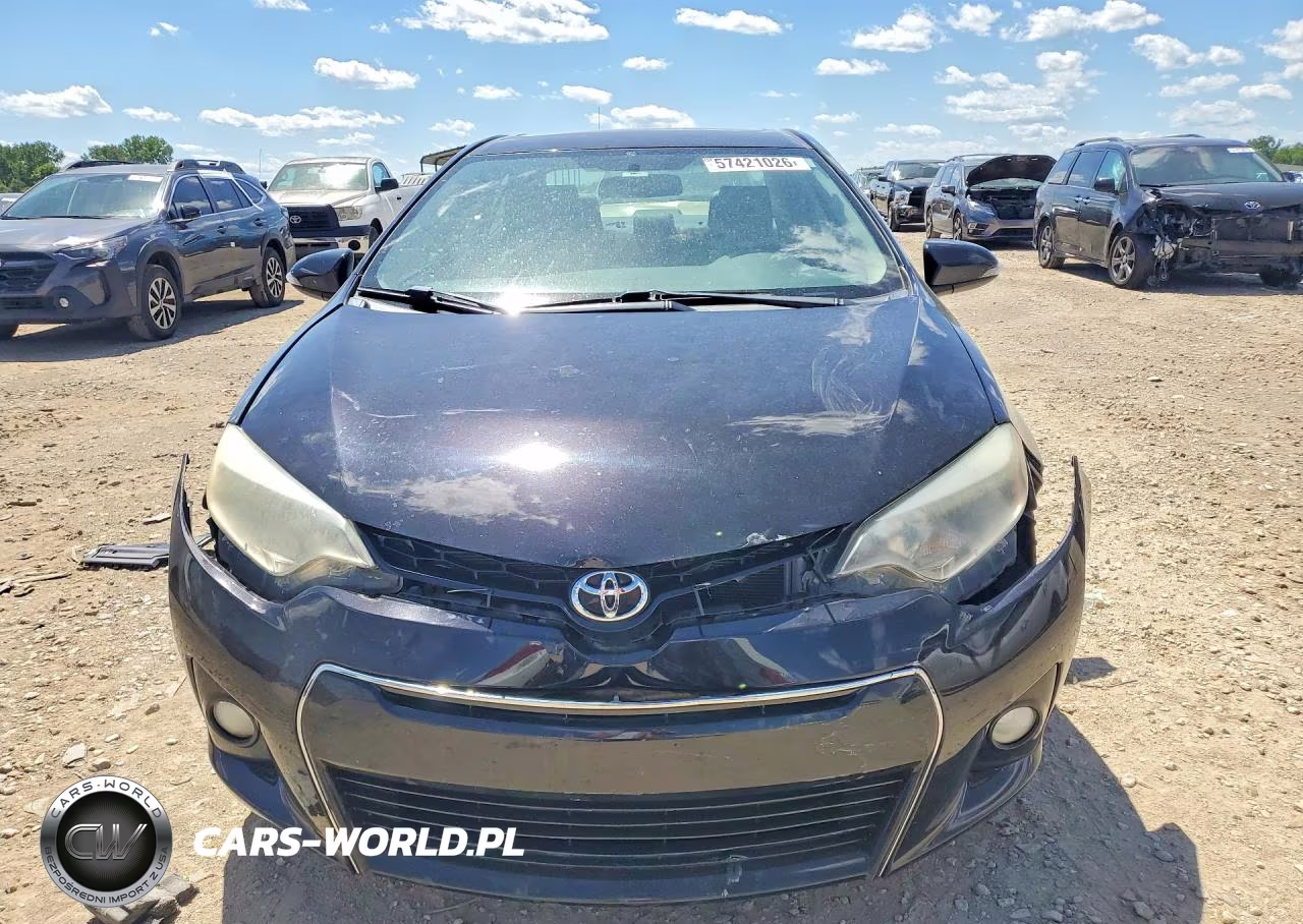 2014 Toyota Corolla S Plus VIN:5YFBURHE3EP102133 - 5