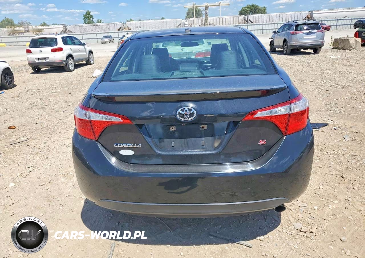 2014 Toyota Corolla S Plus VIN:5YFBURHE3EP102133 - 6