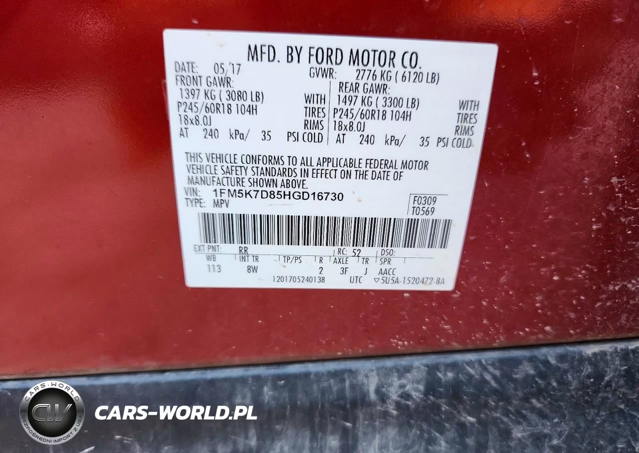 2017 Ford Explorer Xlt VIN:1FM5K7D85HGD16730 - 13